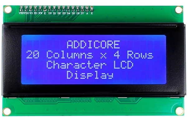 LCD 20x4 Display I2C Address LCD 20x4 Display I2C Address