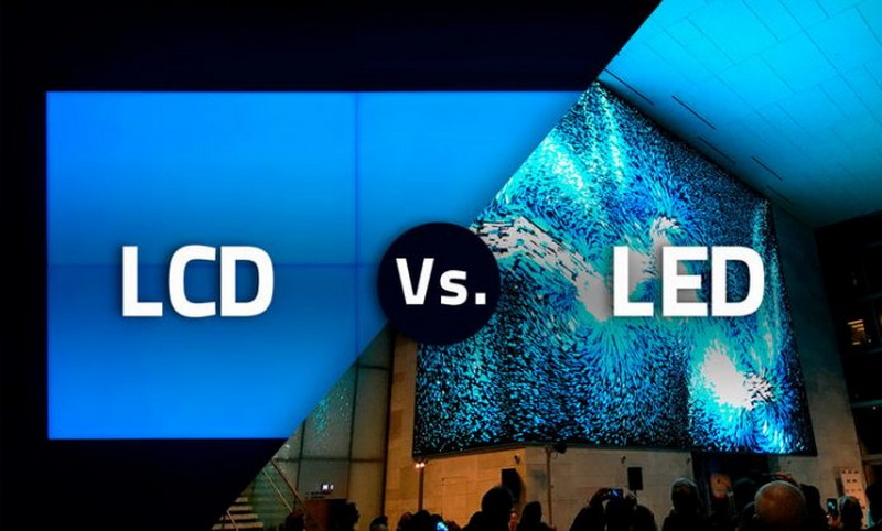 Compare LED And LCD Displays