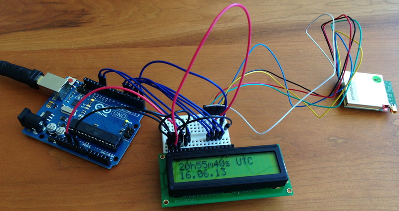 How To Put Gps Routing on Lcd Display?