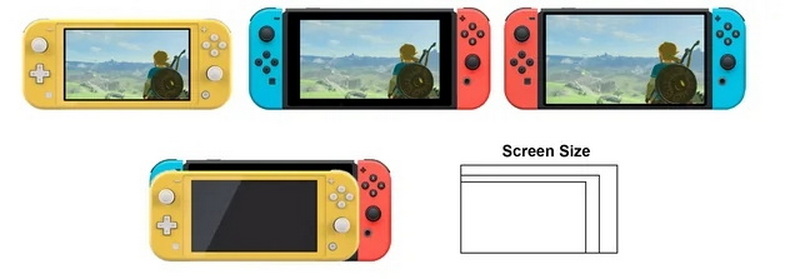 how big is the switch oled screen_2