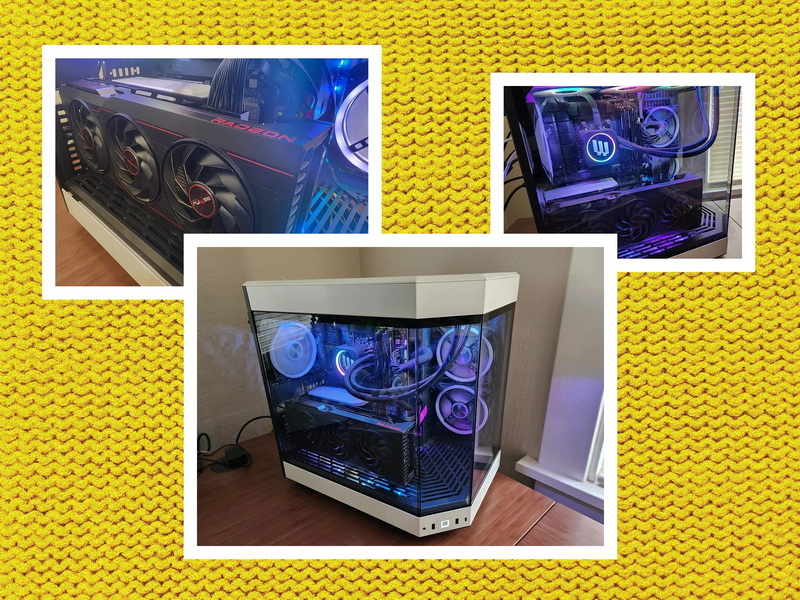PC Case With Display Panel