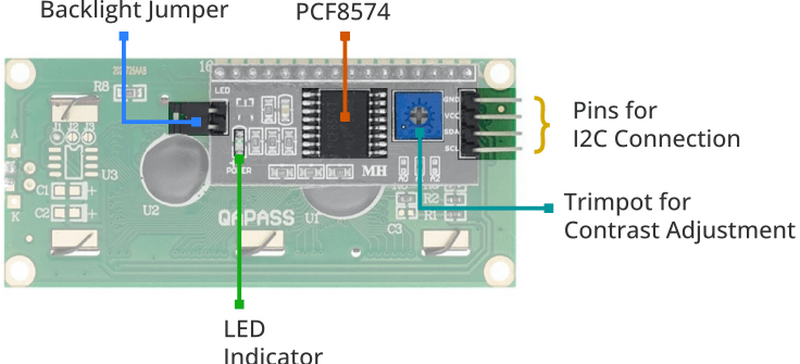 i2c lcd module circuit diagram_2