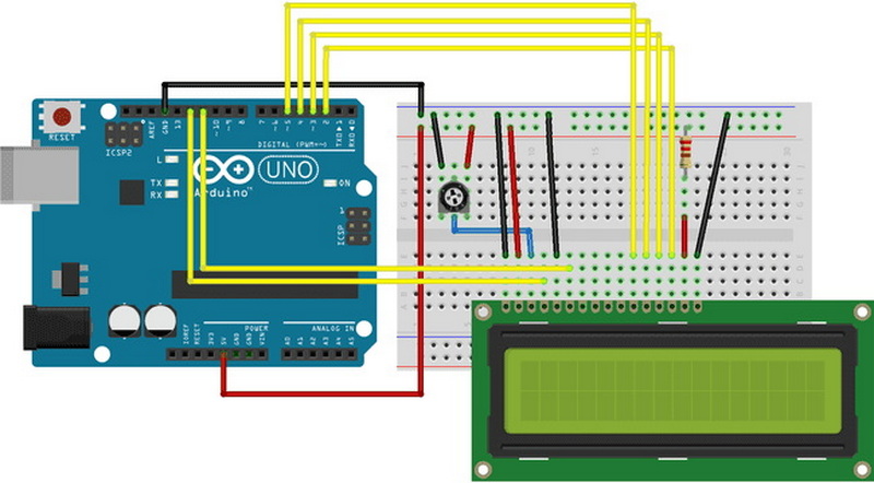 how to connect lcd display with arduino uno_1