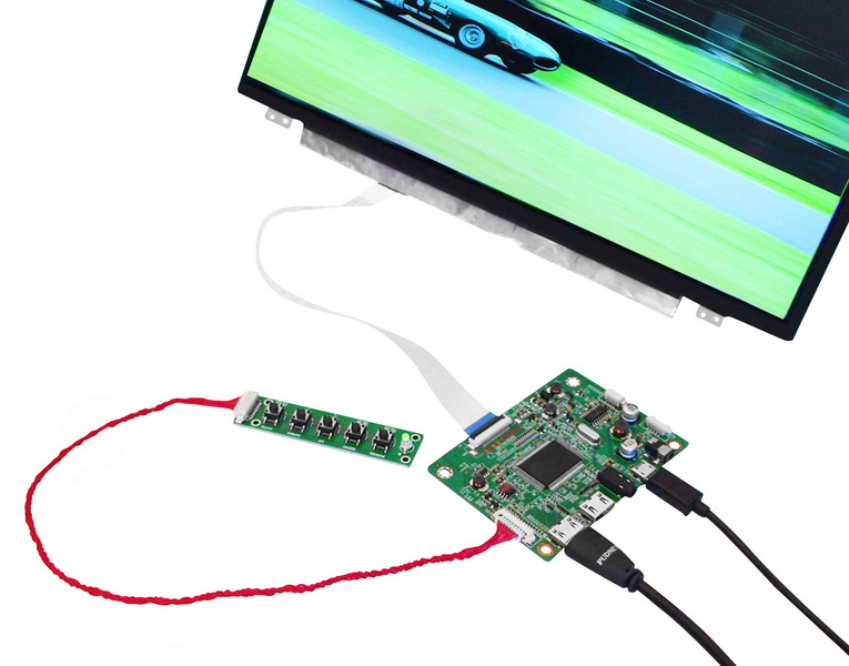 How To Make 30 Pin Lcd Display Accept Hdmi Cable?