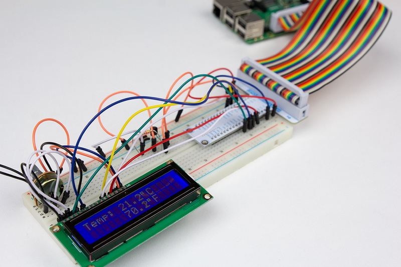 How To Display Time on Lcd From Raspberry Pi 3?