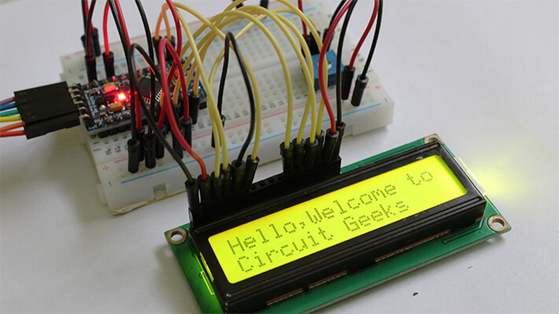 Arduino LCD Wiring Without Backpack