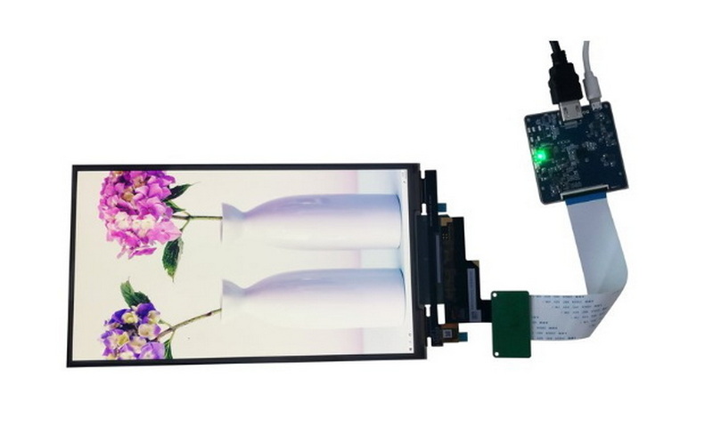 Affordable Flexible LCD Displays