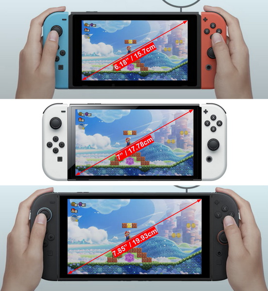 how big is the oled switch screen_3