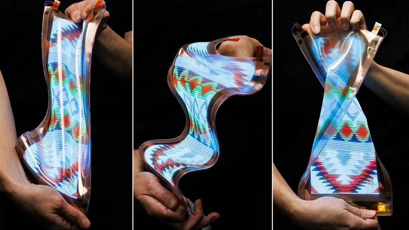 Bendable OLED Screen Design