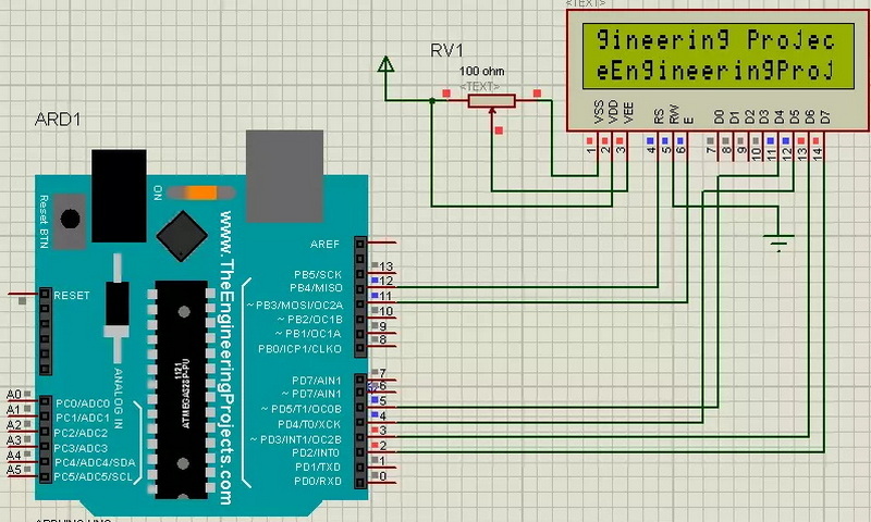 how to display name in lcd using microcontroller_3