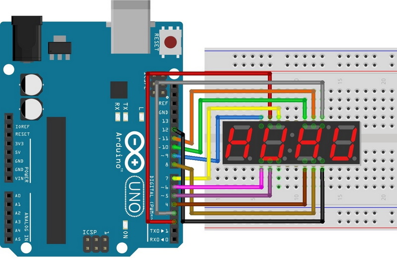 How To Control A Segment Lcd Display?