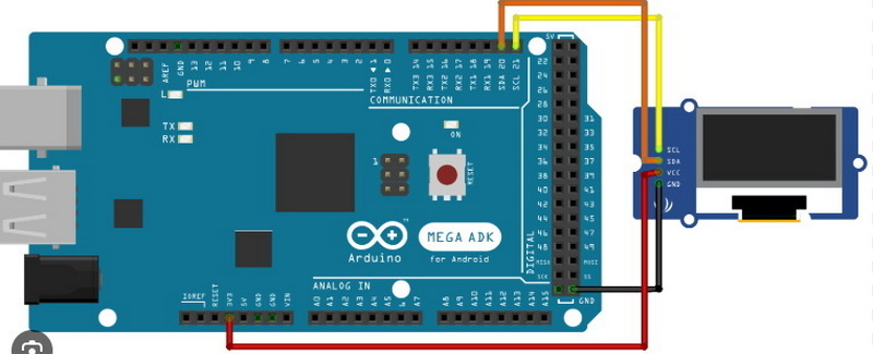 Microcontroller Code For 8 Pin OLED