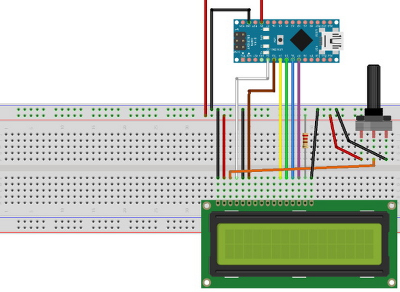 How To Use Arduino Nano with LCD Display?