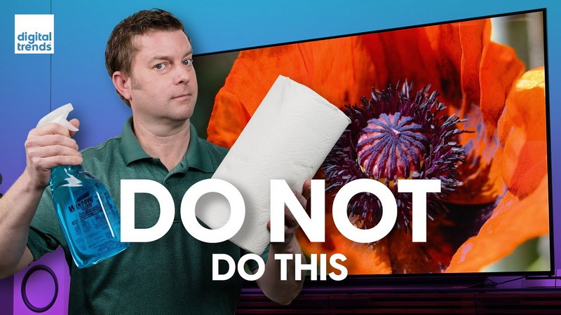 Remove Dust From LG OLED Display