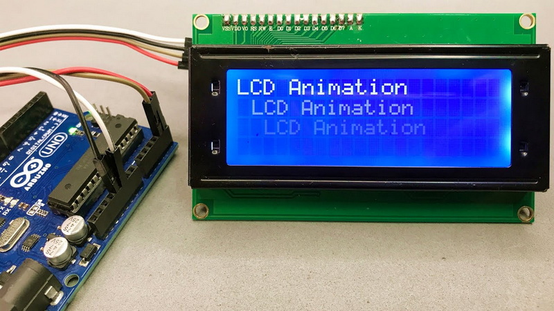 How To Program Scrolling Lcd Display?