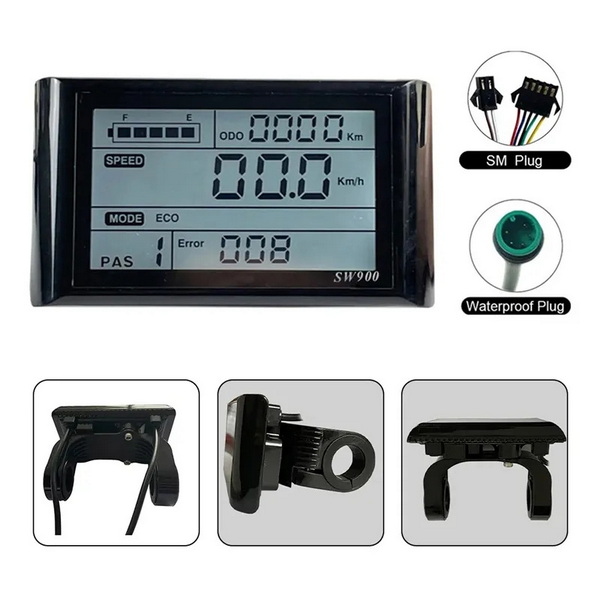 What Screw Size Is Used for SW900 LCD Display Mounting?