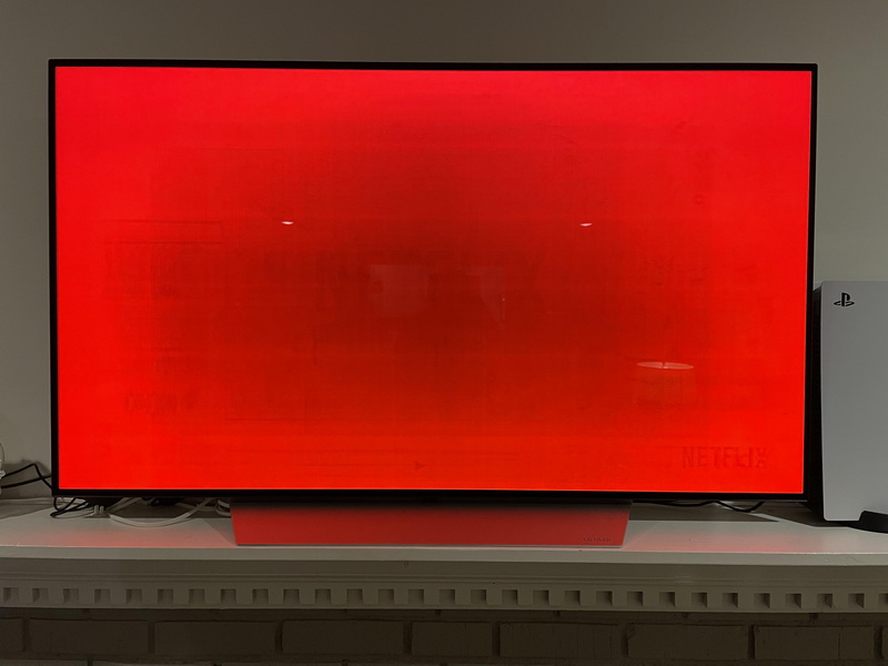 Static Images And OLED Burn Risk