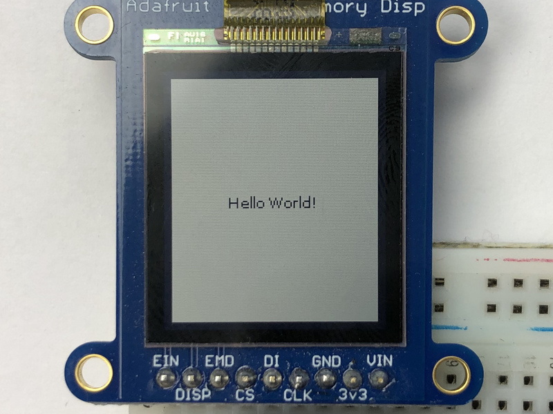 Sharp Display Technology