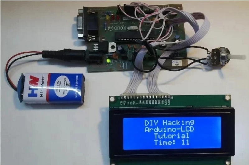 can modified a lcd display