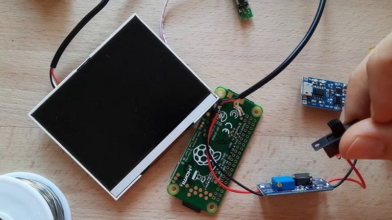 How To Lcd Display with 3.7v Battery?