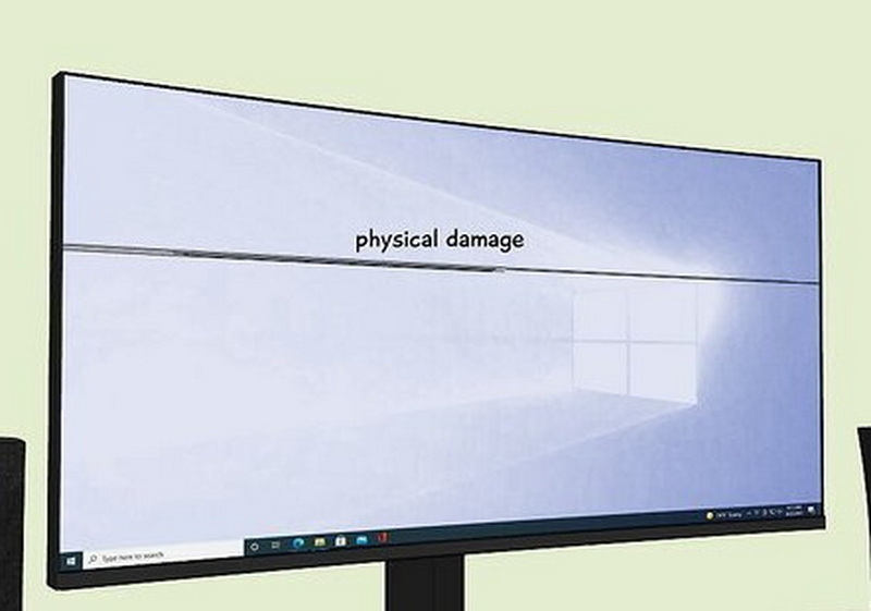 how to fix a lcd on gps display black lines_4
