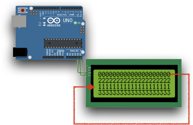 HiLetgo LCD Display Wiring 