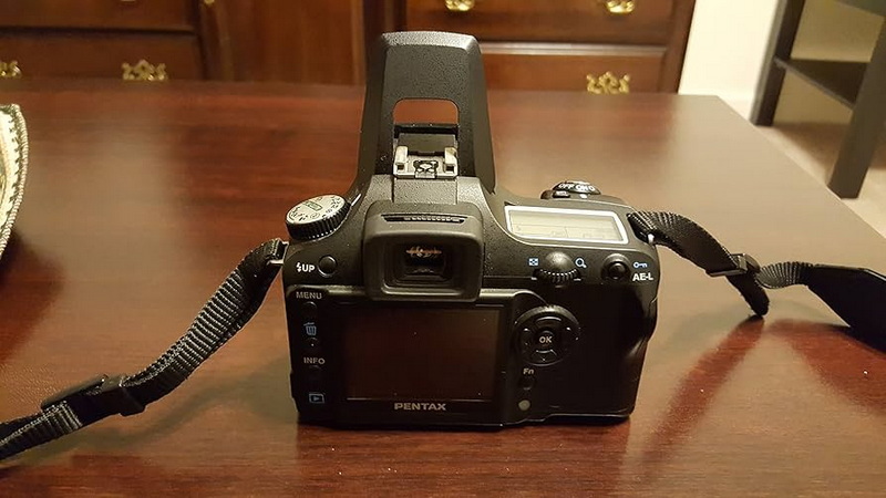Pentax K100D Super LCD Display Problem
