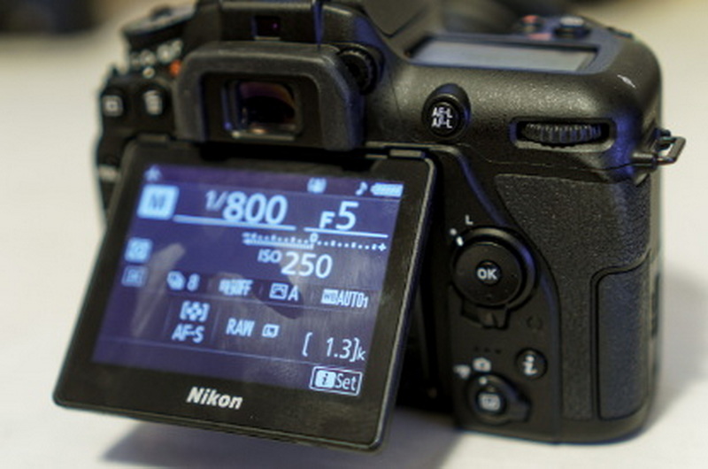 How Display View on Lcd D7500 Start Up Guide?