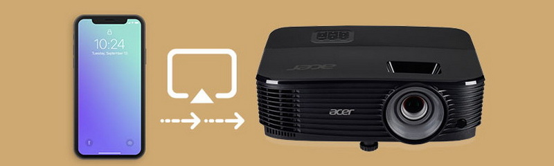 Can A Iphone 8 Display on An Lcd Projector?