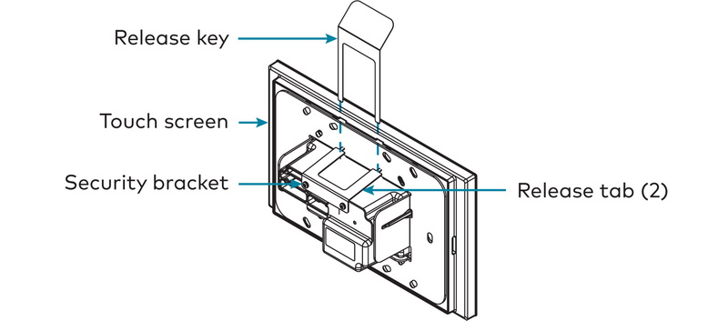 How To Remove Crestron Touch Panel?