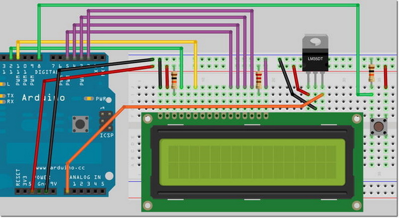 how to display temperature on lcd arduino_3