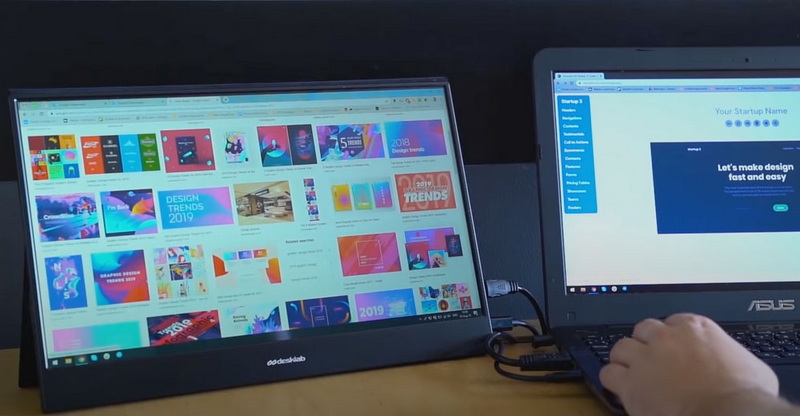 Make Desktop LCD A Mobile Display 