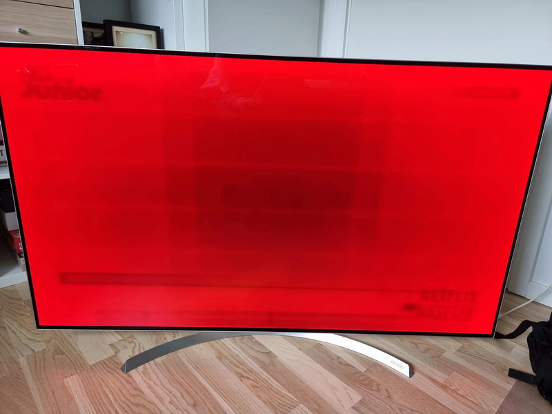 LG OLED Screen Cleaning Mode