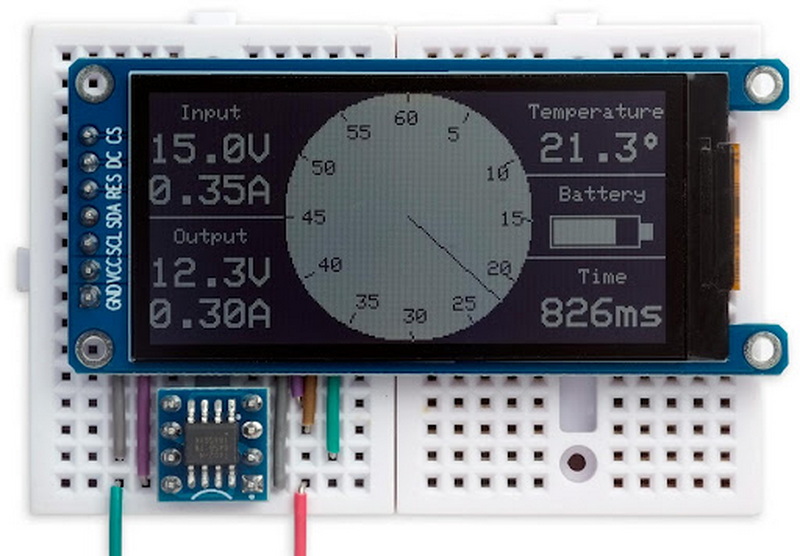 Low Power LCD Display