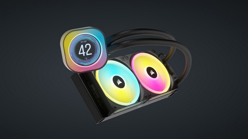 LCD Display CPU Cooler