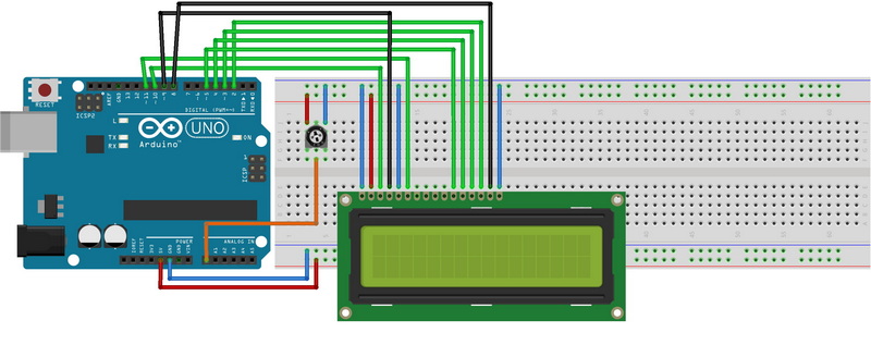 How To Adjust Contrast in Lcd Display?