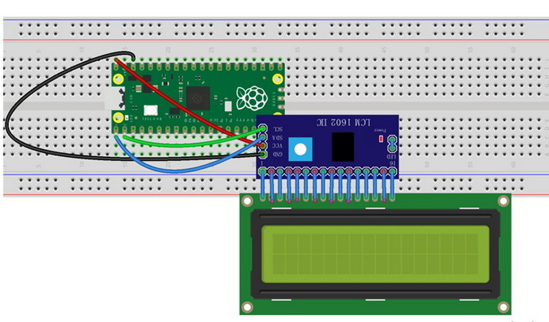 How To Display Temperature on Lcd Using Rpi?