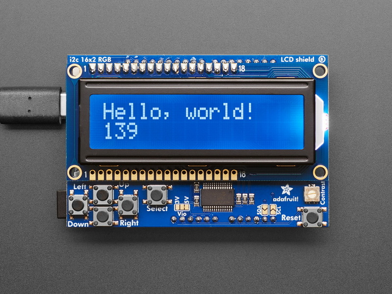 Initialize 16x2 LCD Screen 