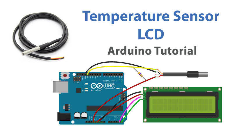 How To Send Temperature Data To LCD Display?