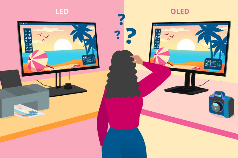 What Is Difference between Led And LCD Display Technology?