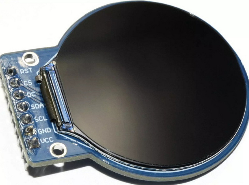 1.3 Inch Round LCD