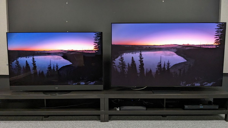 OLED Display Glare Protection