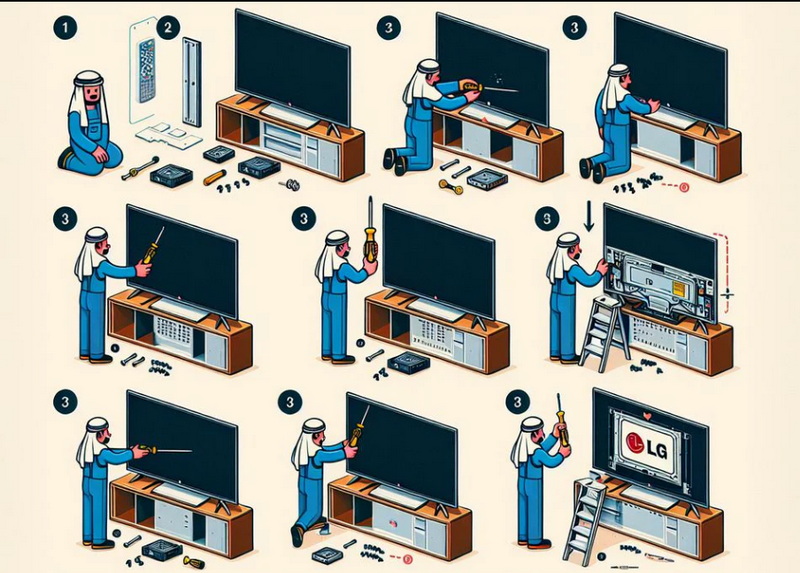 replace lcd panel on tv_2