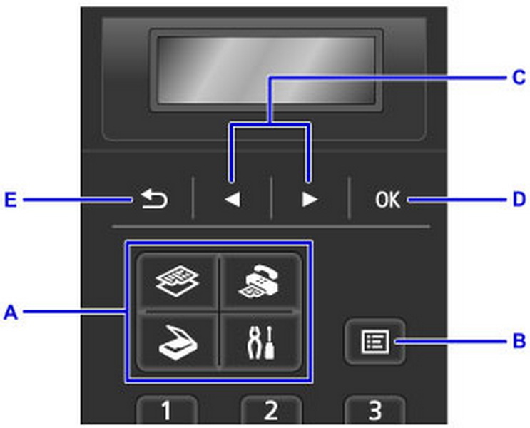 can't see lcd display canon mx490_1