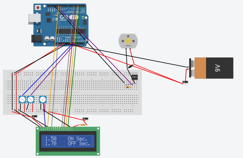 how to display live data on an lcd menu arduino_1