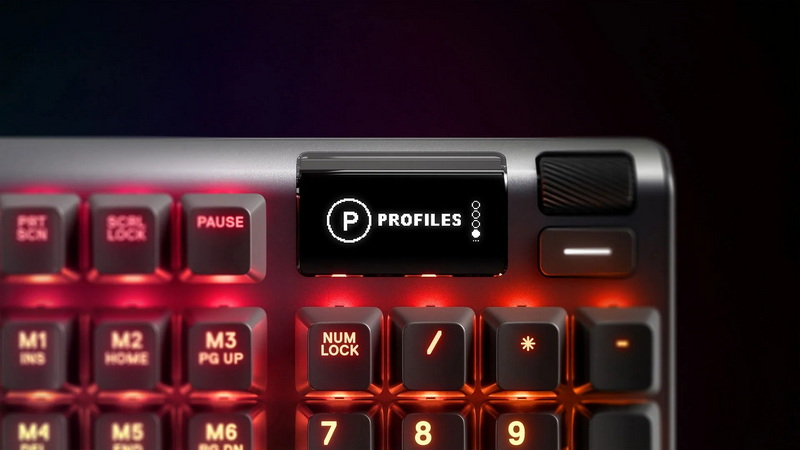 Can Small Oled Screen on Steelseries Keyboard Show Pictures?