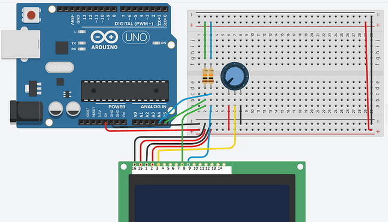 I2C LCD Arduino Code