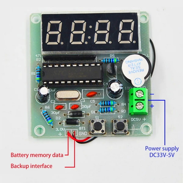 lcd clock module
