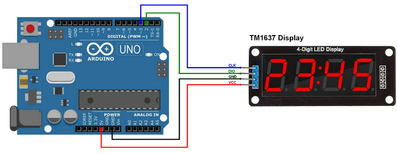 How Do I Display Numbers And Characters on An LCD 7 Segment Display Module?