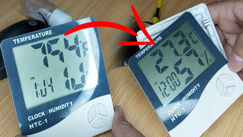how to fix lcd display on clock_1